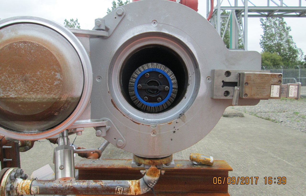 Pigging equipment at a Perenco project